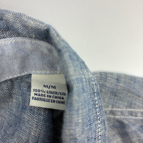 MENS TOMMY BAHAMA TWO TONE CASUAL BUTTON DOWN - Picture 5 of 5